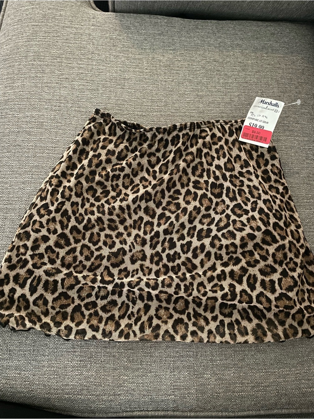 See You Monday Leopard Print Mini Skirt - Brown and Black